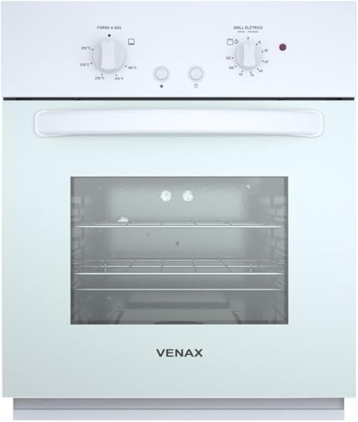 Forno a Gás 50L Bianco GIII Venax